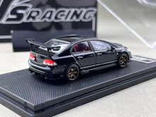 Load image into Gallery viewer, MT 1:64 Black Civic Type R FD2 JS Racing Sports Model Diecast Metal Car New Collection