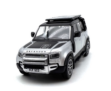 Load image into Gallery viewer, 1:76 Silver Land Rover Defender 110 Sports ORV Model Diecast Metal Car New Collection