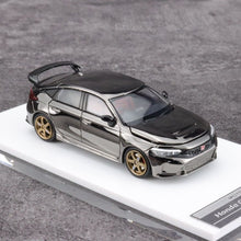 Load image into Gallery viewer, MH 1:64 Plating Black CIVIC Type R FL5 Sports Model Diecast Metal Car New Collection