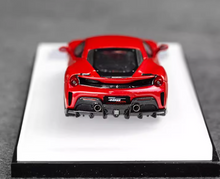 Load image into Gallery viewer, RW 1:64 Red 488 Pista Hard Top Super Racing Sports Model Diecast Resin Car New Collection