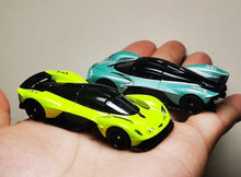 Load image into Gallery viewer, TSC 1:64 Yellow Green VALKYRIE Super Racing Sports Model Diecast Metal Car New Collection