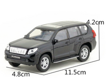 Load image into Gallery viewer, WELLY 1:36 Black Land Cruiser Prado SUV Sports Model Diecast Toy Metal Car BN