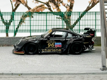 Load image into Gallery viewer, SW 1:64 Black RWB 911 Charlene Sports Low Spoiler Model Diecast Metal Car New Collection