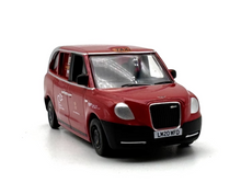 Load image into Gallery viewer, 1:76 Red TX5 Taxi UK Prototype Model Diecast Metal Car New