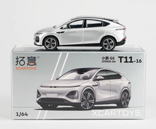 Load image into Gallery viewer, XCARTOYS 1:64 Silver Xpeng G6 EV Electric Vehicle SUV Model Diecast Metal Car