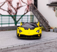 Load image into Gallery viewer, MINIGT 1:64 Yellow Aventador GT EVO LBWK Sports Model Diecast Metal Car New
