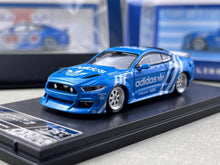 Load image into Gallery viewer, Liberty 1:64 Blue Mustang Muscle Widebody Sports Model Diecast Metal Car New Collection