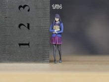 Load image into Gallery viewer, 1:64 Painted Figure Model Miniature Resin Diorama Sand Kawaii Cute Girl Uniform