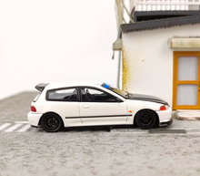 Load image into Gallery viewer, SW 1:64 JDM White EG6 Civic R Hatchback Sports Model Diecast Metal Car New