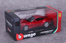 Load image into Gallery viewer, Bburago 1:24 Red Roma Racing Sports Model Toy Diecast Metal Car BN