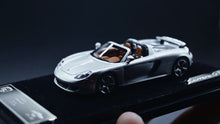 Load image into Gallery viewer, YM 1:64 Silver Carrera GT Racing Sports Model Diecast Resin Car New Collection