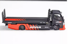 Load image into Gallery viewer, TM 1:64 Advan H300 Flatbed Transport Trailer Truck Model Diecast Metal Car New Collection
