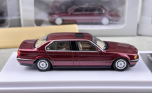 Load image into Gallery viewer, DCM 1:64 Red 1996-98 E38 L7 728il Luxury Sedan Model Diecast Metal Car New Collection