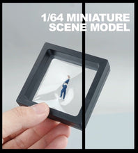 Load image into Gallery viewer, 1:64 Painted Figure Mini Model Toy Miniature Car Scenes Resin Sports Girl Lady