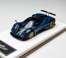 Load image into Gallery viewer, HH 1:64 Blue Carbon Zonda Tricolore Racing Sports Model Diecast Metal Car New Collection