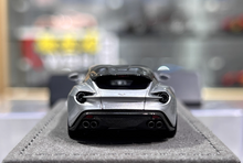Load image into Gallery viewer, AT 1:64 Silver Vanquisih Zagato Touring Sports Model Diecast Resin Car New Collection