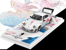 Load image into Gallery viewer, 1:64 T1 Van RWB 964 Dorothy Flatbed Trailer Figure Model Diecast Metal Car New Collection