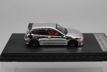 Load image into Gallery viewer, SW 1:64 JDM Silver EG6 Civic R Hatchback Sports Model Diecast Metal Car New