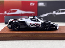 Load image into Gallery viewer, FY 1:64 Police Enzo Racing Sports Model Diecast Metal Car New Collection