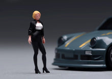 Load image into Gallery viewer, 1:64 Painted Figure Model Miniature Resin Diorama Toy Sand Woman Killer In Black