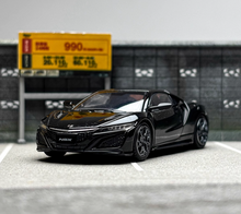 Load image into Gallery viewer, LCD 1:64 Black JDM NSX Racing Sports Coupe Model Diecast Metal Car