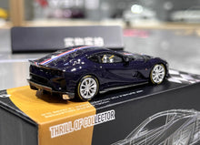 Load image into Gallery viewer, TOC 1:64 Dark Blue 812C Coupe Sports Model Diecast Metal Car New Collection