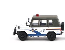 Load image into Gallery viewer, XCARTOYS 1:64 Police Beijing BJ Jeep Classic SUV Model Diecast Metal Car New