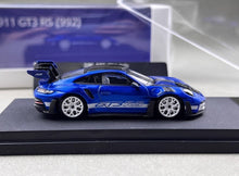 Load image into Gallery viewer, TM 1:64 San Marino Blue 911 992 GT3 RS Sports Model Diecast Metal Car New Collection