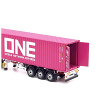 Load image into Gallery viewer, UM 1:64 Pink Scania730S Container Delivery Truck Model Diecast Metal Car BN