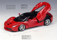 Load image into Gallery viewer, Bburago 1:24 Red Laferrari Racing Sports Model Toy Diecast Metal Car BN