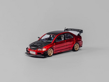 Load image into Gallery viewer, CM 1:64 Red Carbon Lancer Evo 9 IX Voltex Sports Model Diecast Metal Car New Collection