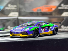 Load image into Gallery viewer, King 1:64 Purple EVA Aventador LP700 LBWK Sports Model Diecast Metal Car New Collection
