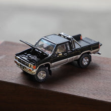 Load image into Gallery viewer, GCD 1:64 Black Silver Hilux SR5 Xtra Pickup Truck Model Diecast Metal Car New Collection