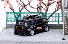 Load image into Gallery viewer, LF 1:64 Black VW T1 Van Camper RWB Kombi Sports Model Diecast Metal Car New