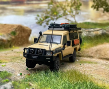 Load image into Gallery viewer, Autobots 1:64 Light Yellow Land Cruiser J70 LC78 ORV Model Diecast Metal Car