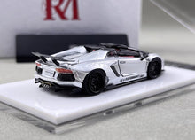 Load image into Gallery viewer, RM 1:64 Silver Aventador LP700-4 LBWK Sports Model Diecast Metal Car New Collection