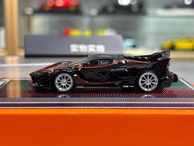 Load image into Gallery viewer, U2 1:64 Black FXXK EVO Super Racing Sports Model Diecast Resin Car New Collection