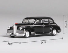 Load image into Gallery viewer, Perka 1:64 Black ZIS 110 Sedan Classic Vintage Model Diecast Metal Car New Collection