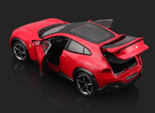 Load image into Gallery viewer, Bburago 1:24 Red Purosangue SUV Sports Model Diecast Metal Car New