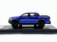 Load image into Gallery viewer, MK 1:64 Blue 2018 Ranger Raptor Pickup Truck Sports Model Diecast Metal Car
