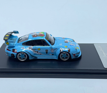 Load image into Gallery viewer, MC 1:64 Blue RWB 993 Classic Sports Model Diecast Metal Car New Collection
