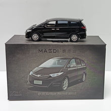 Load image into Gallery viewer, Masdi 1:64 Black 2006 Estima Previa GSR50 Van MPV Model Diecast Metal Car New Collection