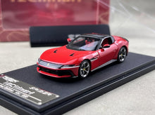 Load image into Gallery viewer, PK 1:64 Red 12C Spider Convertible Sports Model Diecast Metal Car New Collection