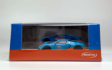 Load image into Gallery viewer, Mortal 1:64 Blue Gulf Veyron SS Racing Sports Model Diecast Metal Car New Collection