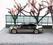 Load image into Gallery viewer, SH 1:64 Plating Silver M3 E46 Coupe Sports Model Diecast Metal Car New