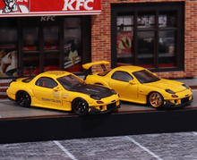 Load image into Gallery viewer, BSC 1:64 JDM RX7 FD3S RE Racing Sports Model Diecast Metal Car New