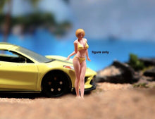 Load image into Gallery viewer, 1:64 Painted Unpainted Figure Model Miniature Resin Diorama Sand Lady Bikini
