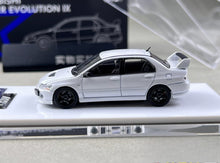 Load image into Gallery viewer, ATS 1:64 JDM White Lancer Evolution EVO IX 9 Sport Model Diecast Metal Car New Collection