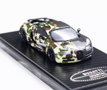 Load image into Gallery viewer, Mortal 1:64 Camo Carbon Veyron Sports Limited Model Diecast Metal Car New Collection