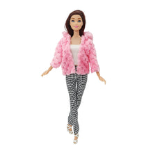 Load image into Gallery viewer, Barbie Doll Clothing 11.5&quot; Girl Wear Fashion Outfits 1/6 Soft Suit Jacket Pants Set
